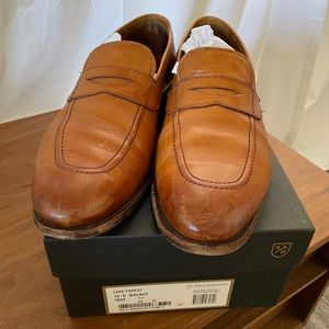 Allen Edmonds Lake Forest Loafers - Walnut size 13